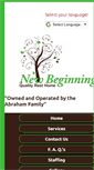 Mobile Screenshot of newbeginningsresthome.com